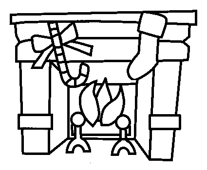 Skarpety świąteczne kolorowanki